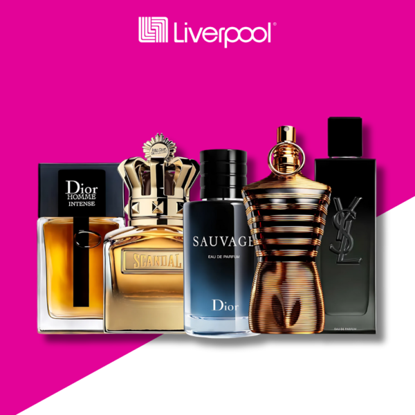 Set di 5 Profumi Scandal Absolu + Le Male Elixir + Sauvage + Homme Intense + YSL MySLF 100ml