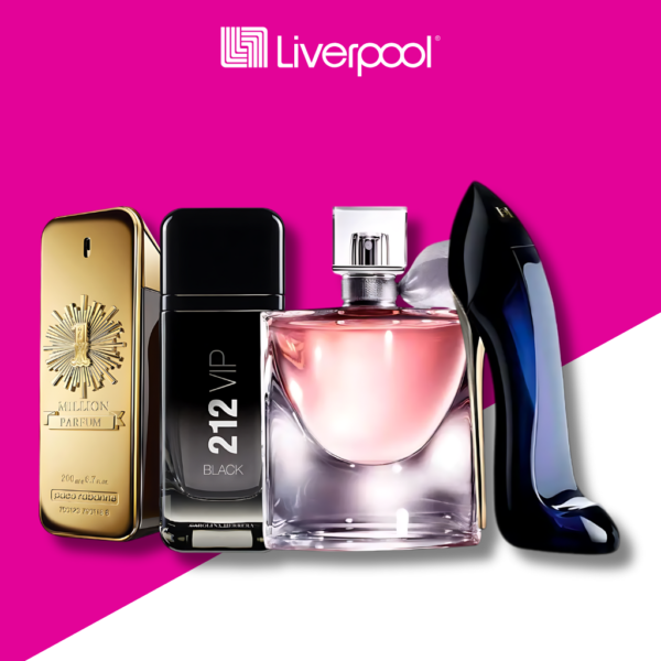 Set di 4 Profumi One Million + Good Girl + La Vie Est Belle + 212 VIP Black 100ml