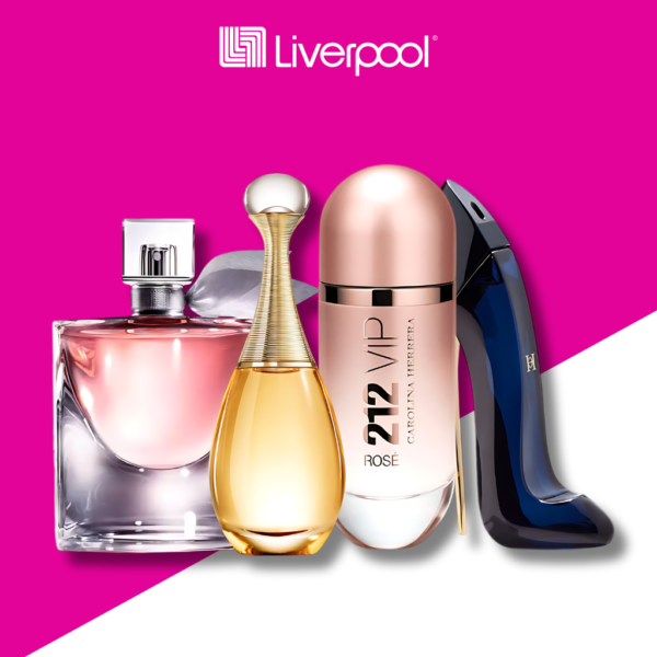Set di 4 Profumi J'adore + 212 VIP Rosé + La Vie Est Belle + Good Girl 100ml