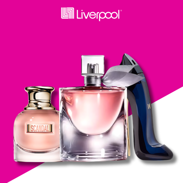 Set di 3 Profumi Good Girl + La Vie Est Belle + Scandal 100ml