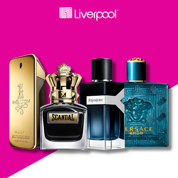 Set di 4 Profumi One Million + Scandal + Y Yves Saint Laurent + Eros Versace 100ml