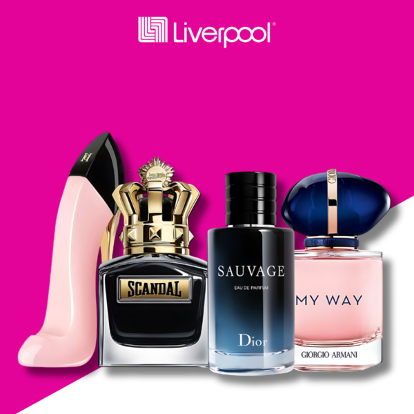 Set di 4 Profumi  Good Girl Blush + Scandal + Sauvage + My Away 100ml